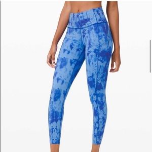 Lululemon Fast and Free Tights 25” RARE
